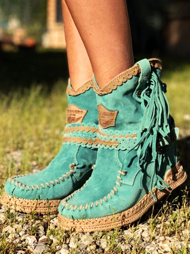 Michalash | Artisan laarzen in Westernstijl
