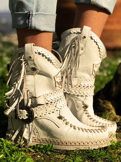 Michalash | Artisan laarzen in Westernstijl