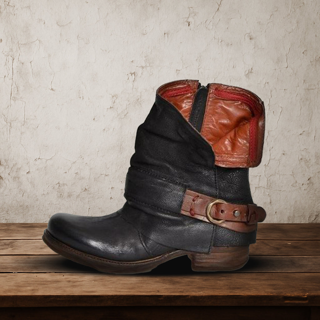 Michalash | Vintage leren laarzen