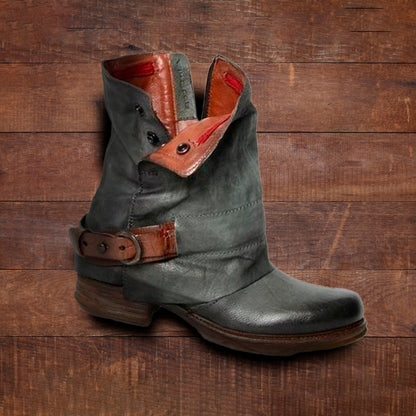 Michalash | Vintage leren laarzen