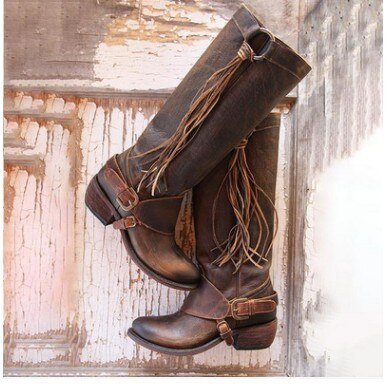 Michalash | Vintage kuitlaarzen voor dames